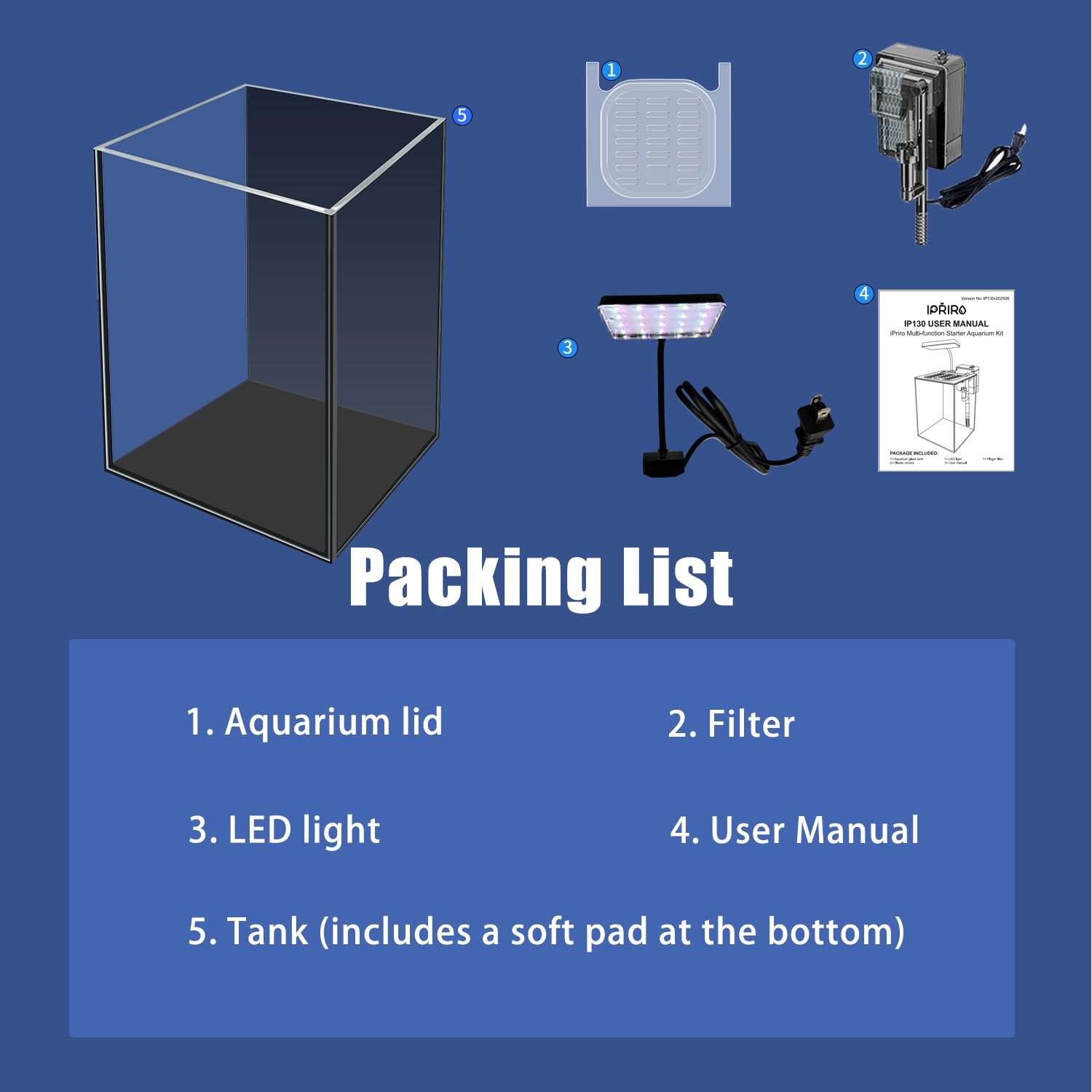 iPriro Betta Aquarium gift packaging ready for special occasions