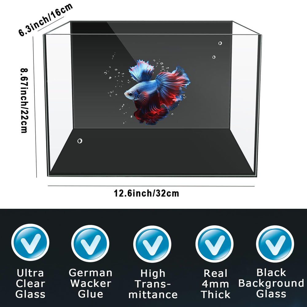 iPriro betta tank divider and lid for separate habitats