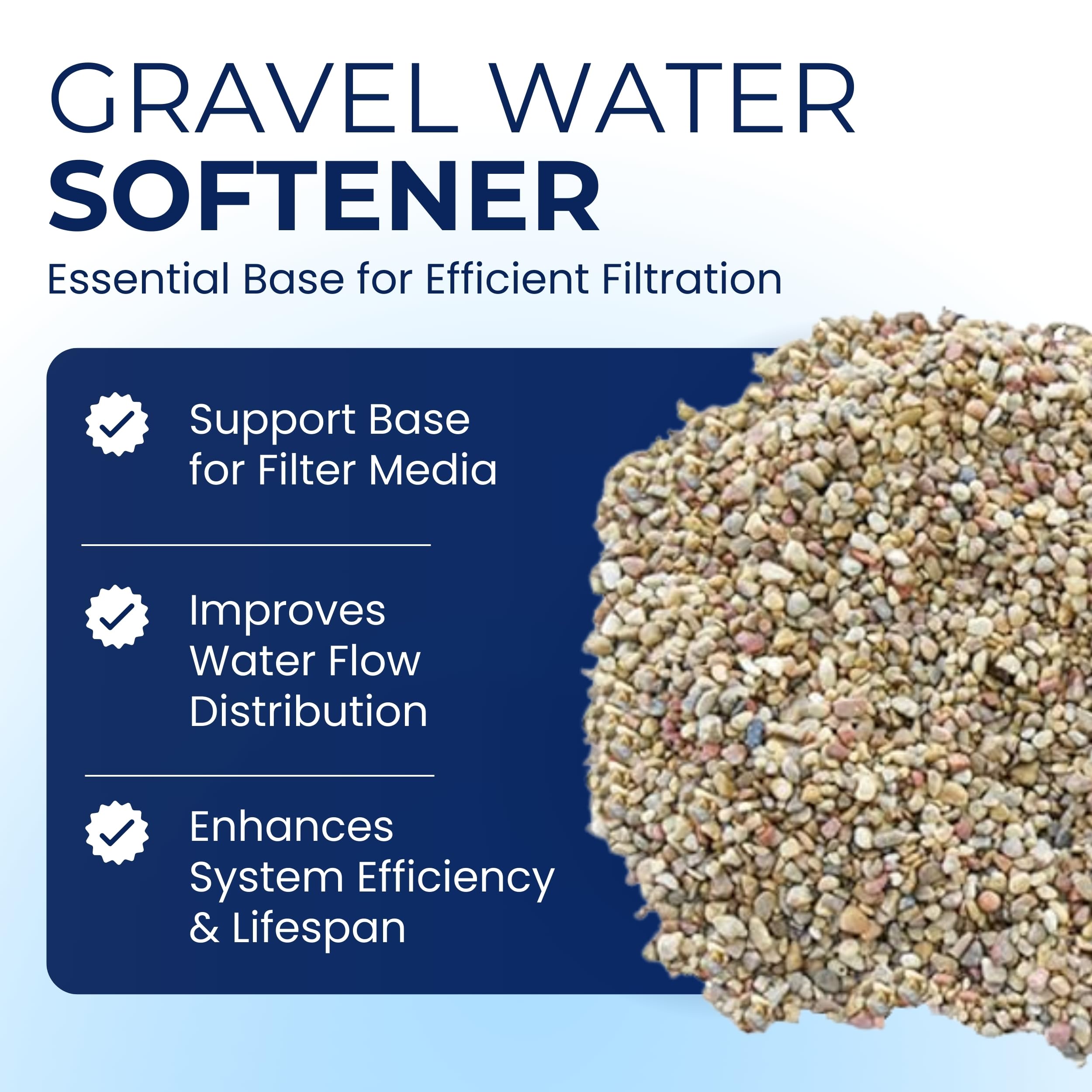 IPW garnet gravel bed used as aquarium substrate supporting live plants.