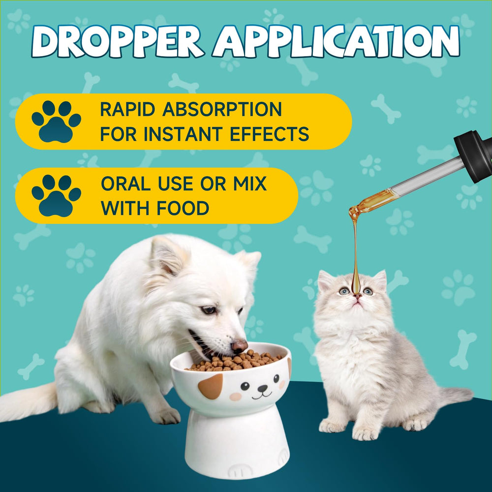 Dropper and bottle showing weight-based dosing guidance for IRALUN.