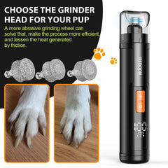 IREDOON diamond-material grinding head with longer wear life and heat dissipation