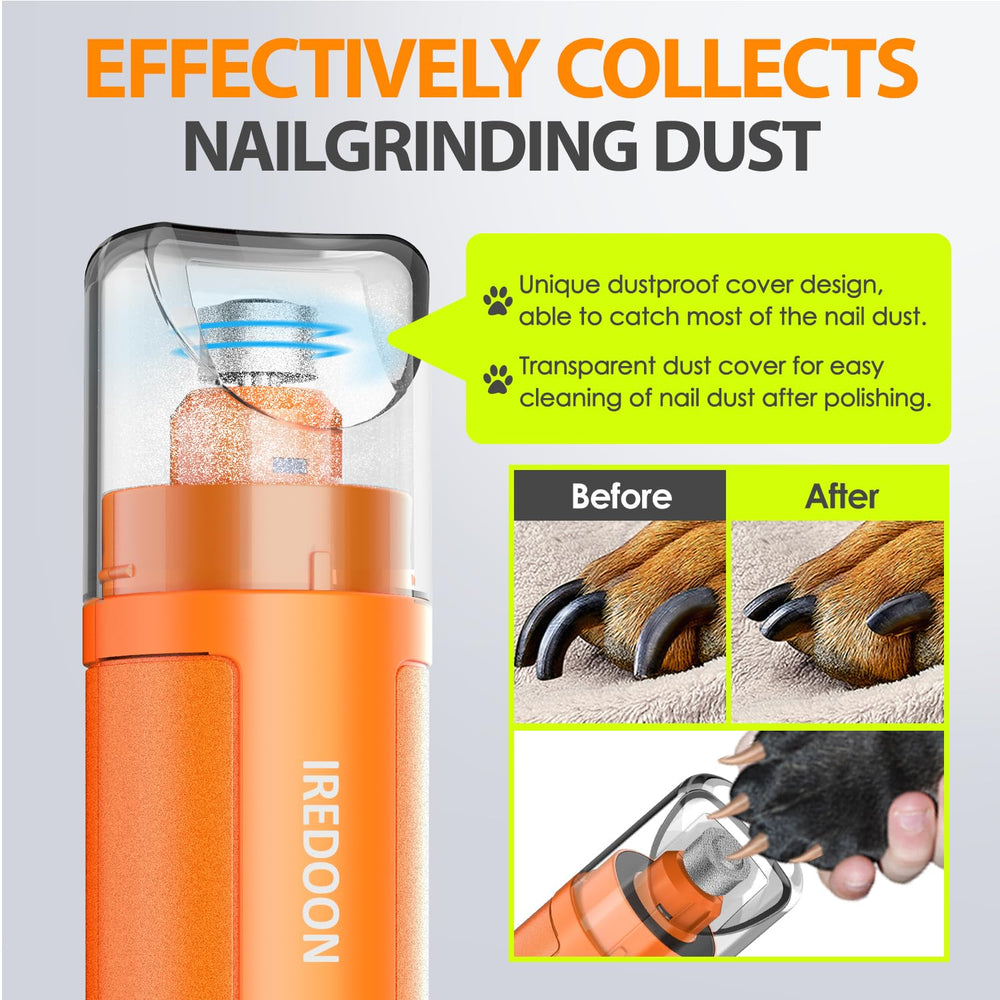 IREDOON grinder offers three speeds and three ports for versatile nails