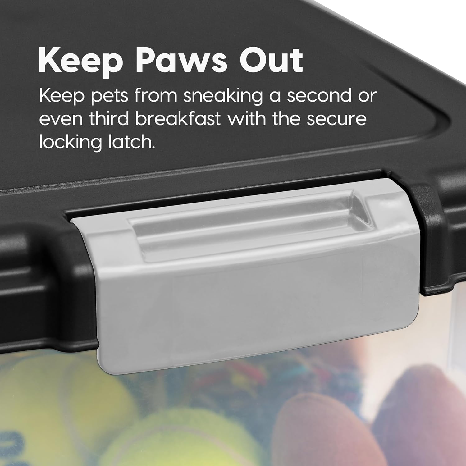 Made-in-USA label on the IRIS USA container signals durable, home-ready storage.