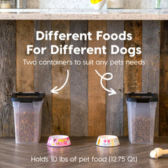 BPA-free IRIS USA pet food bin for safe, organized home storage.