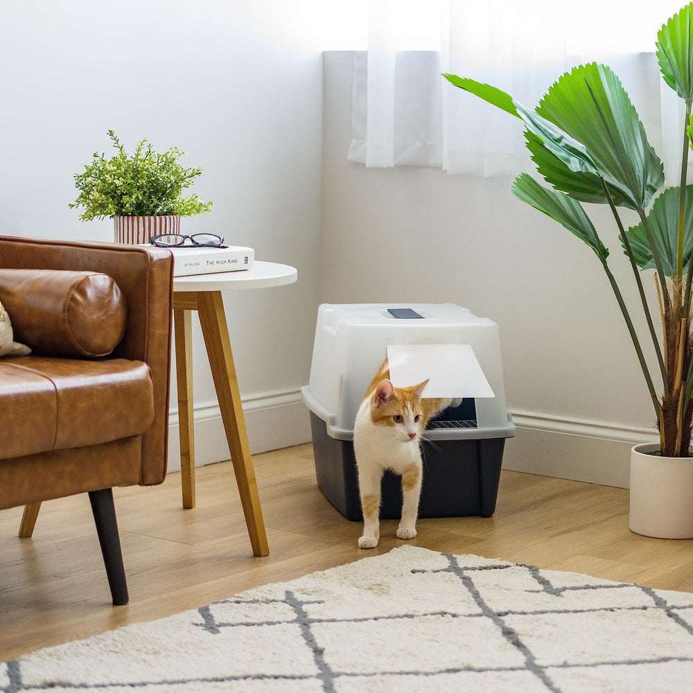 IRIS USA cleaning access point for easy maintenance.