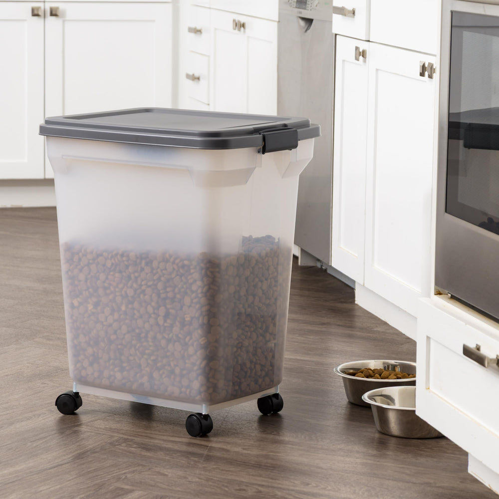 Compact design from IRIS USA fits pantry shelves and corners