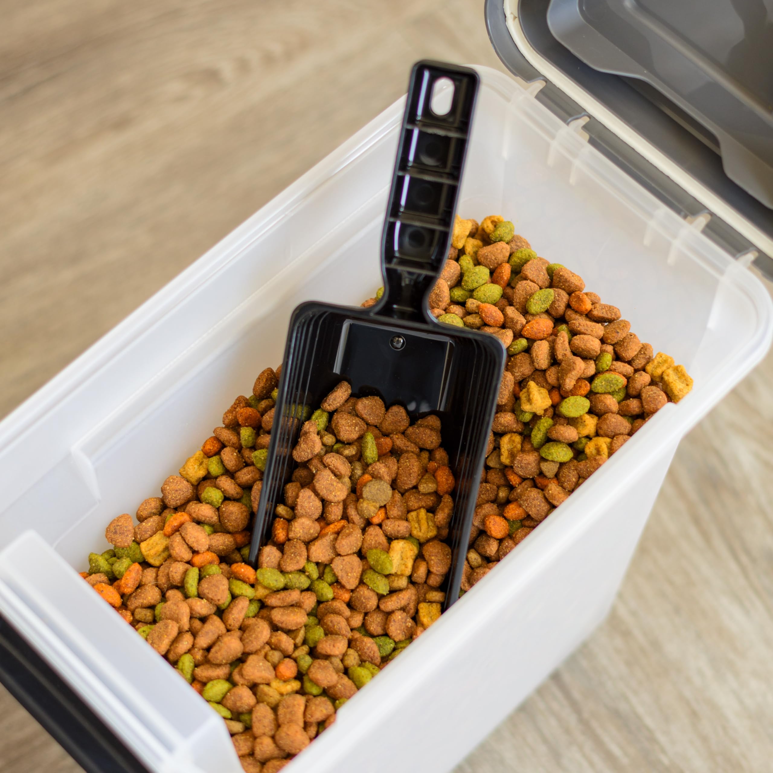 IRIS USA compact storage fits tight pantries and cabinets.