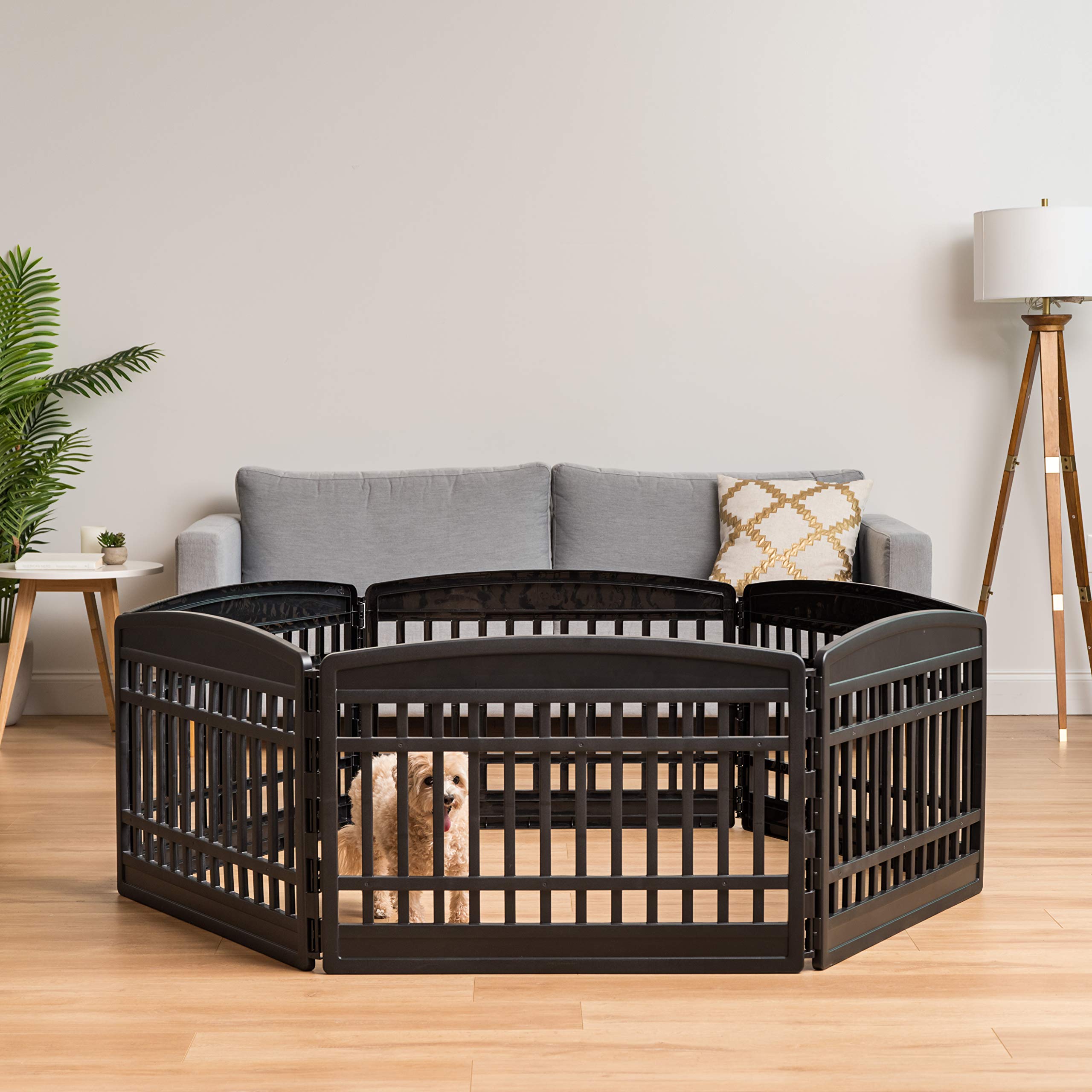 IRIS USA dog playpen indoor-outdoor versatility for different spaces