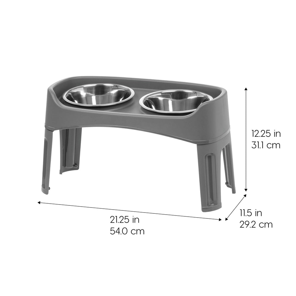 IRIS USA two stainless steel bowls are easy to clean