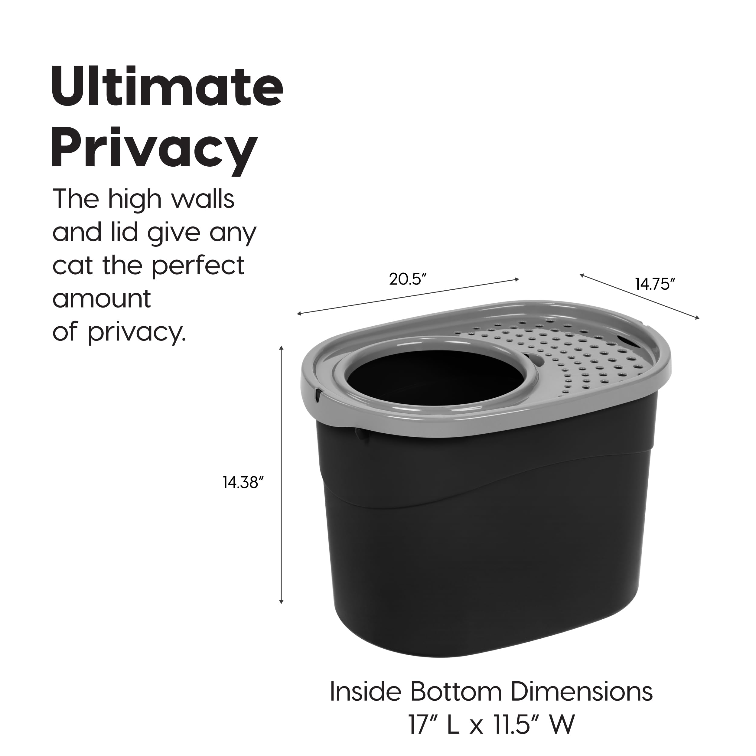 IRIS USA 9.25 inch entry diameter for easy access.