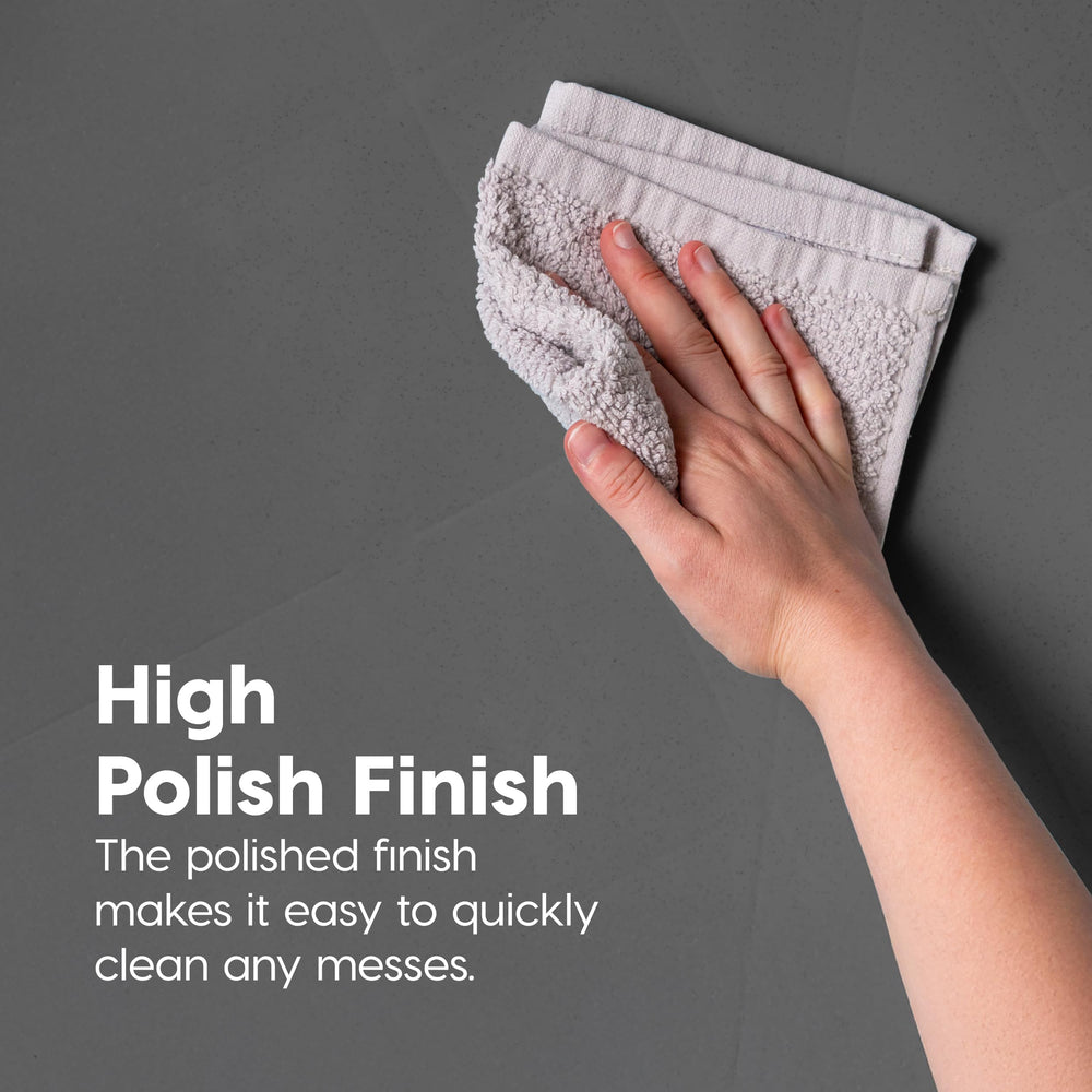Easy-clean design reduces maintenance time between uses.