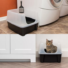 IRIS USA private open-top design offering privacy with easy access for cats