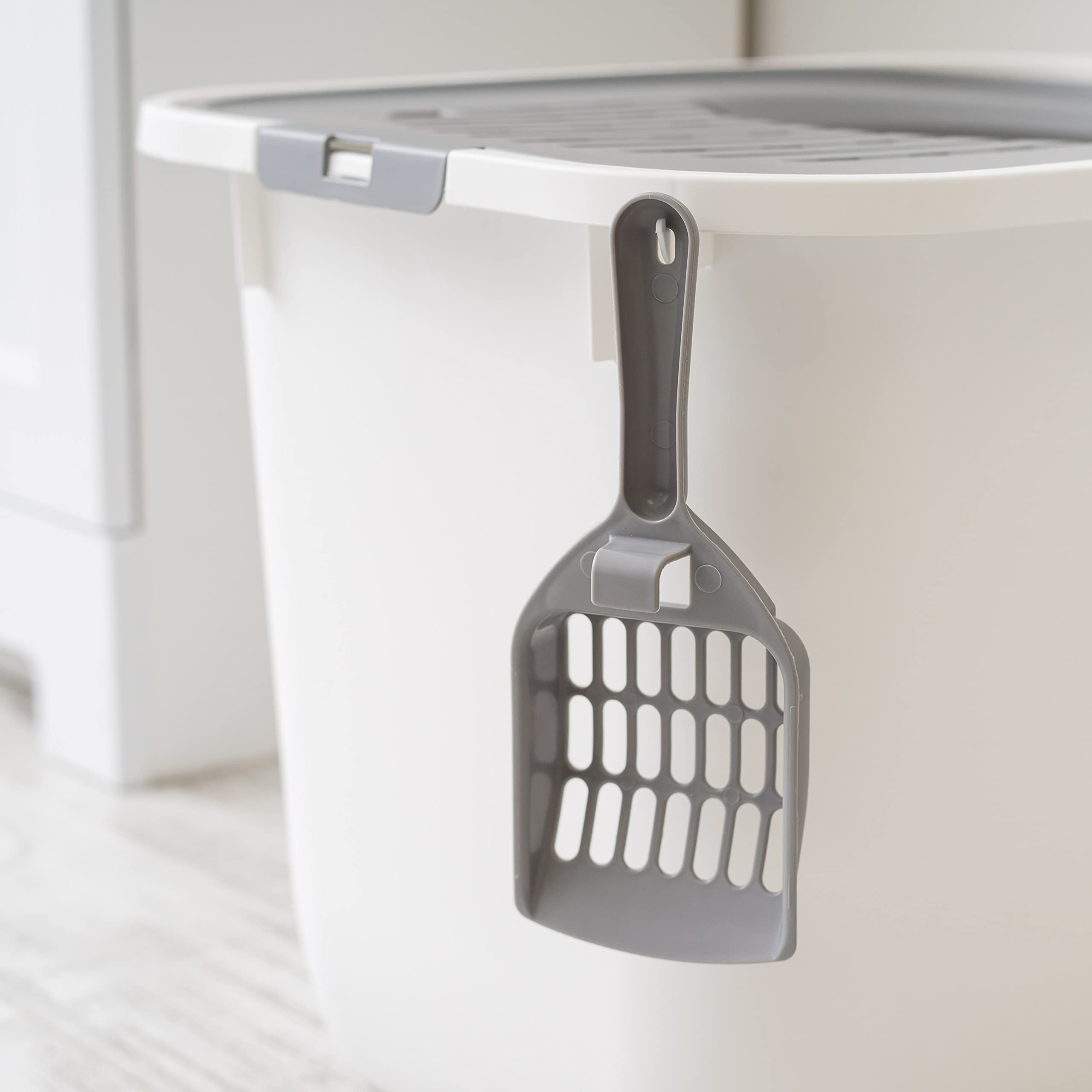 IRIS USA scoop hook keeps your scoop organized and accessible