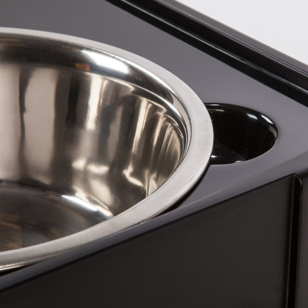 IRIS USA smoke-black finish adds modern style to any space.