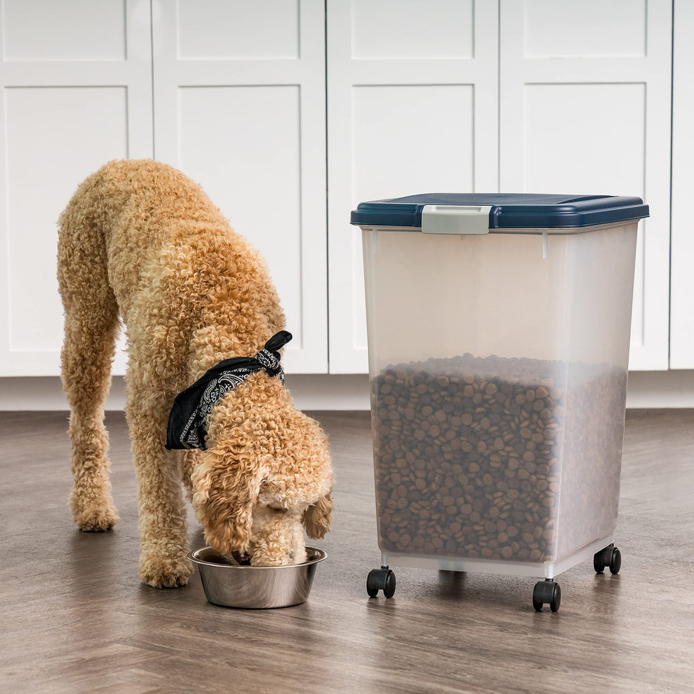 IRIS USA snap-tight latches secure freshness and organization.