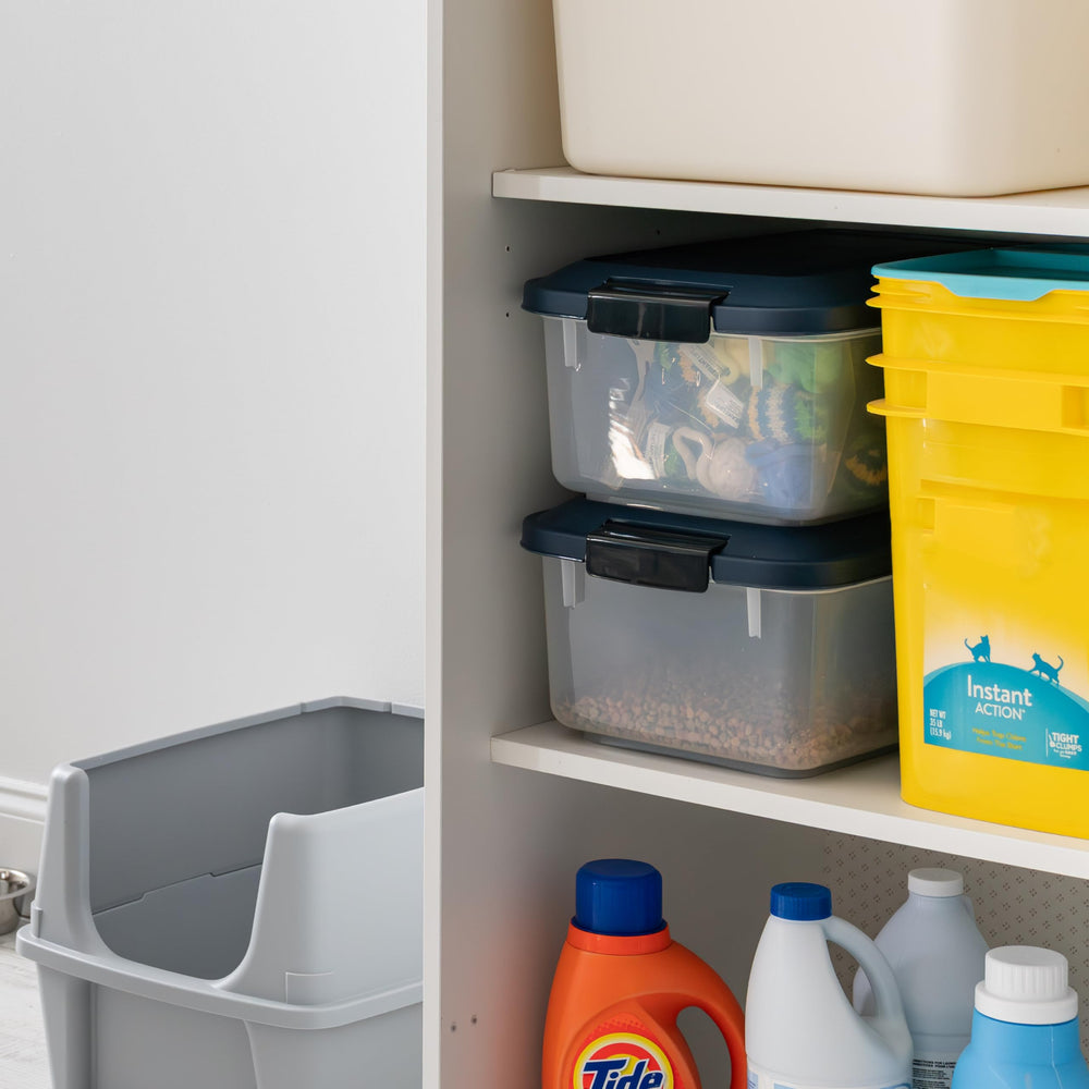 IRIS WeatherPro 2-pack shown as convenient twin containers for organization