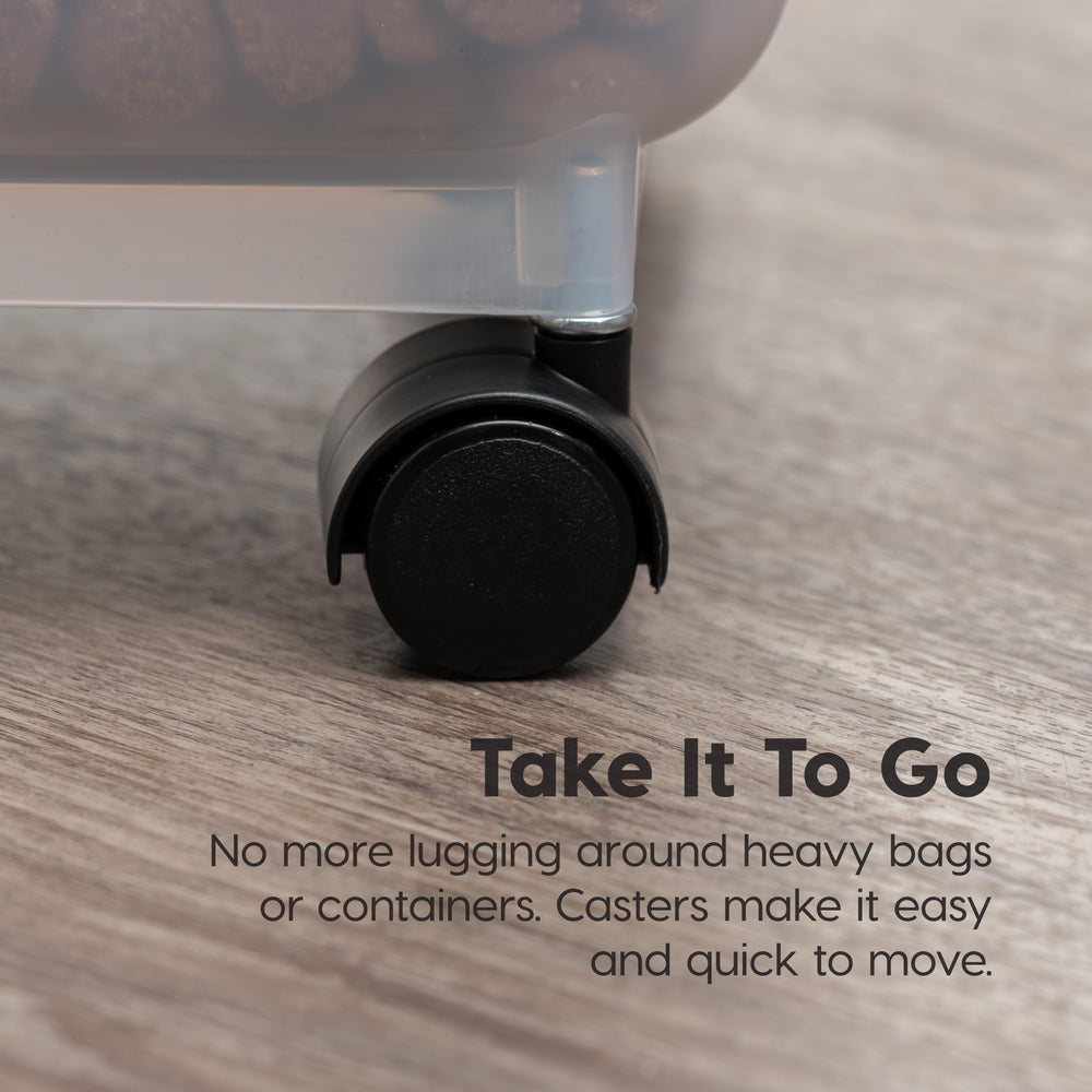 IRIS WeatherPro versatile storage for pet food and dry items.