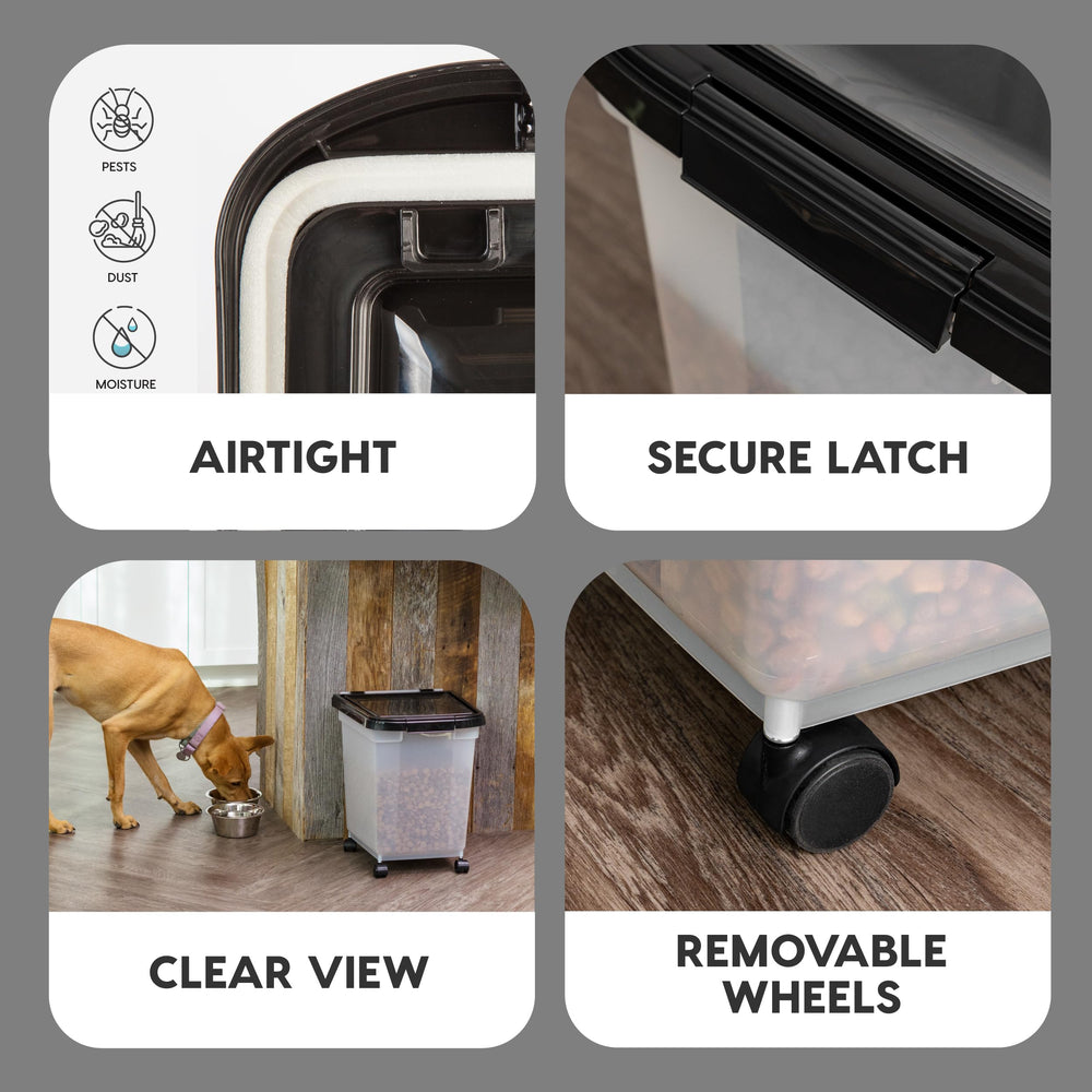 IRIS USA WeatherPro secure latch demonstrates moisture protection and freshness.