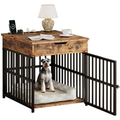 IRONCK flip-top drawer keeps toys and accessories neatly organized.