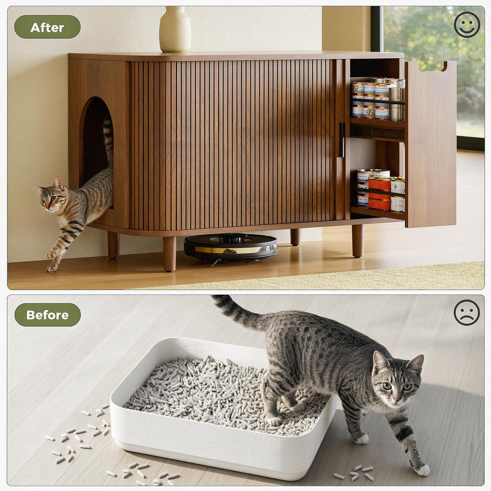 IRONCK FSC-certified wood supports sustainable pet furniture.