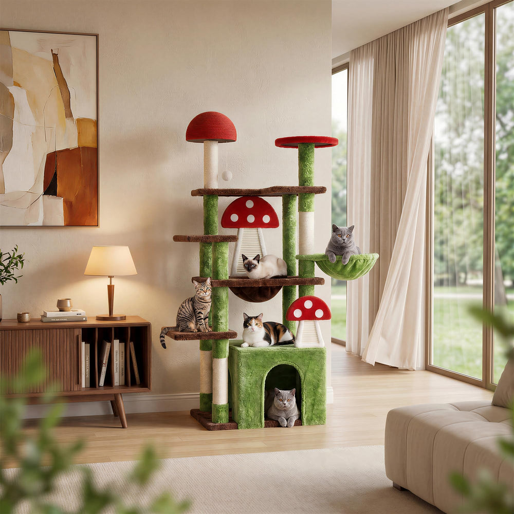 IRONCK play elements keep cats entertained for hours