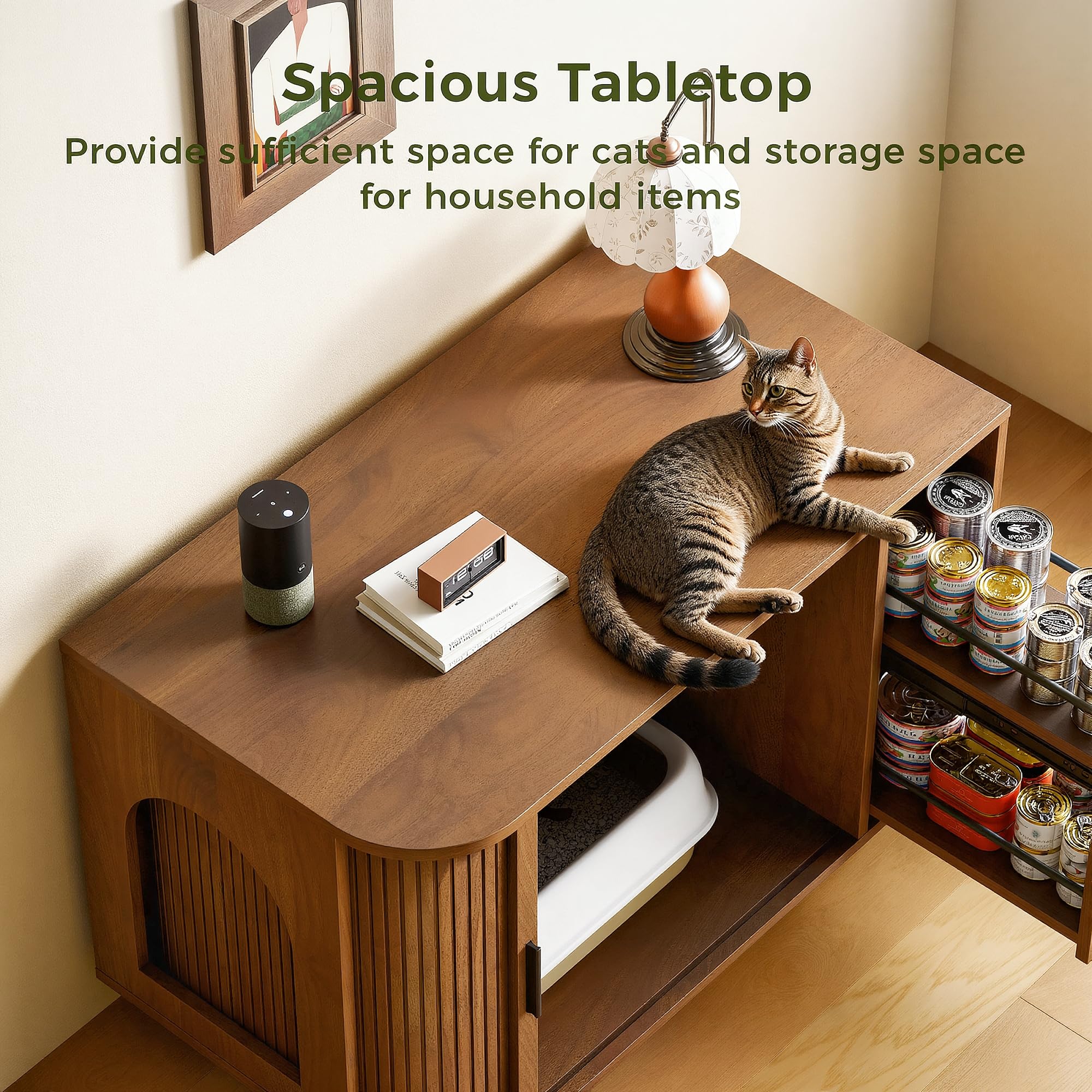 IRONCK sturdy construction with high-density board and metal legs for durability.
