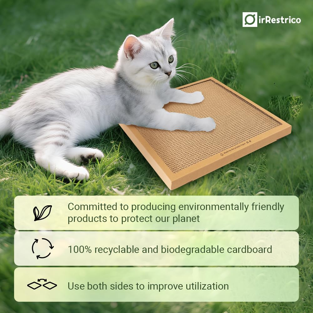 IRRESTRICO 2-pack with refills keeps cats engaged indoors