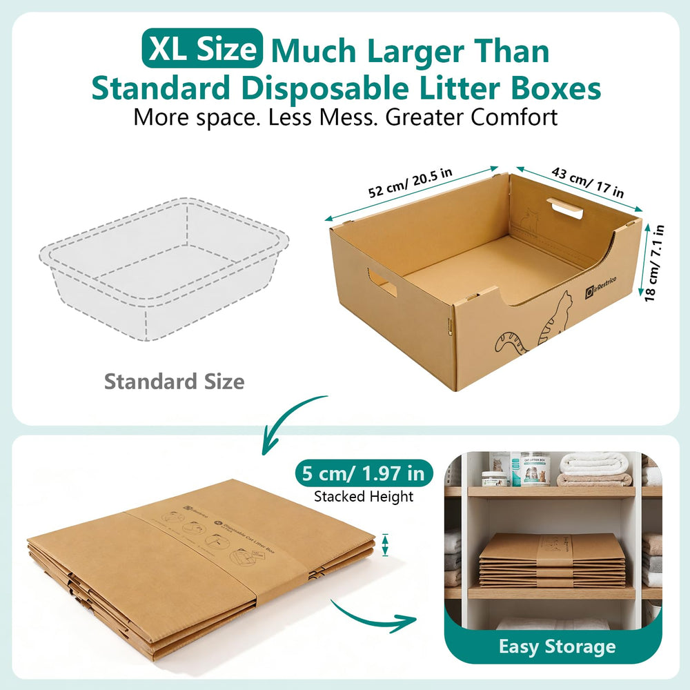 IRRESTRICO multi-cat friendly jumbo size supports large cats and several pets.
