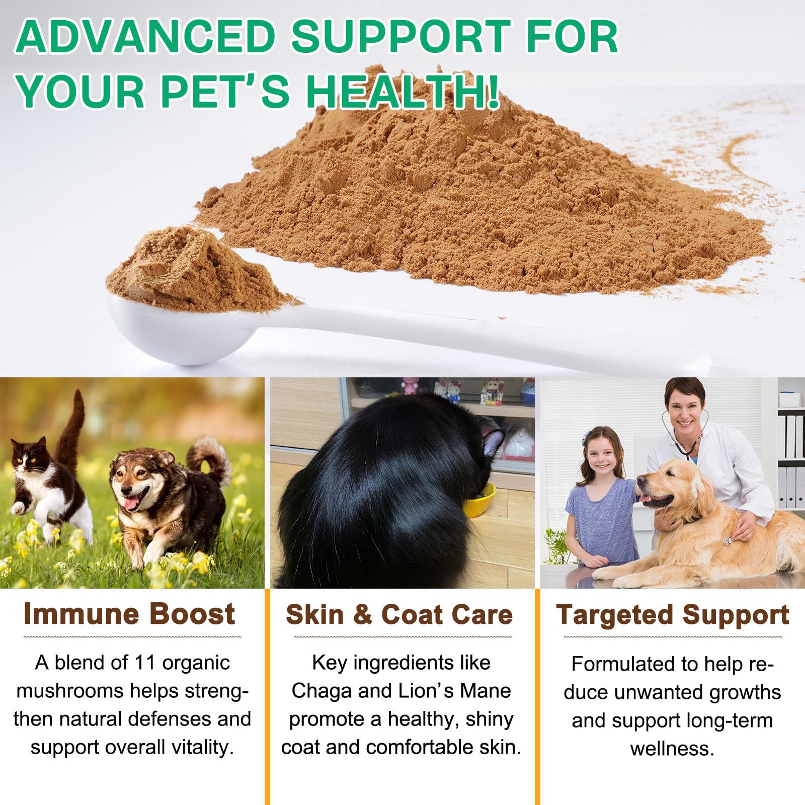 IRSRDOQU veterinarian-formulated supplement label indicating trusted formulation.