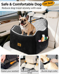 Ishineon dog car seat waterproof cover protecting the cushion from spills.