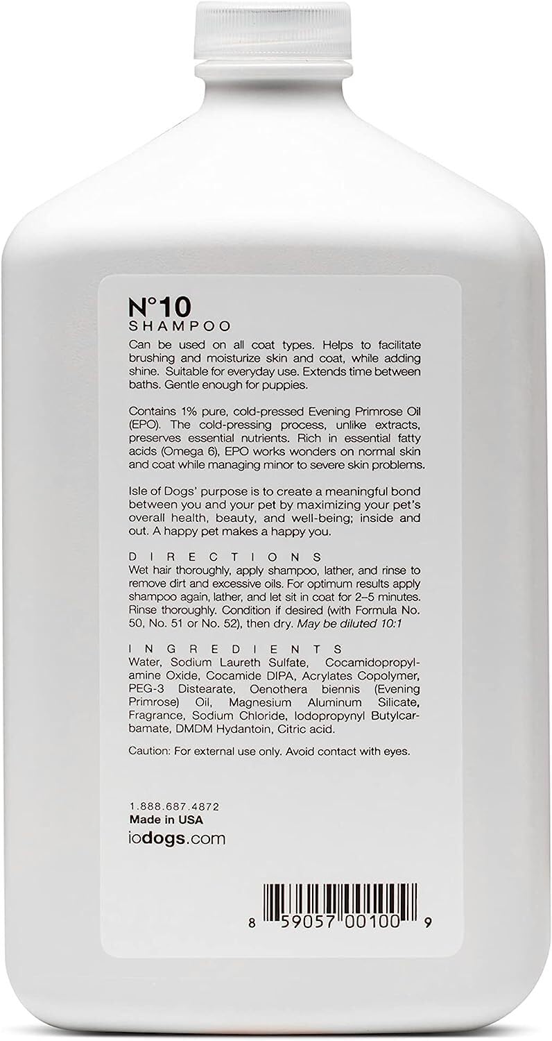 Isle of Dogs Coature No. 10 bottle with Primrose Vanilla Cream scent.