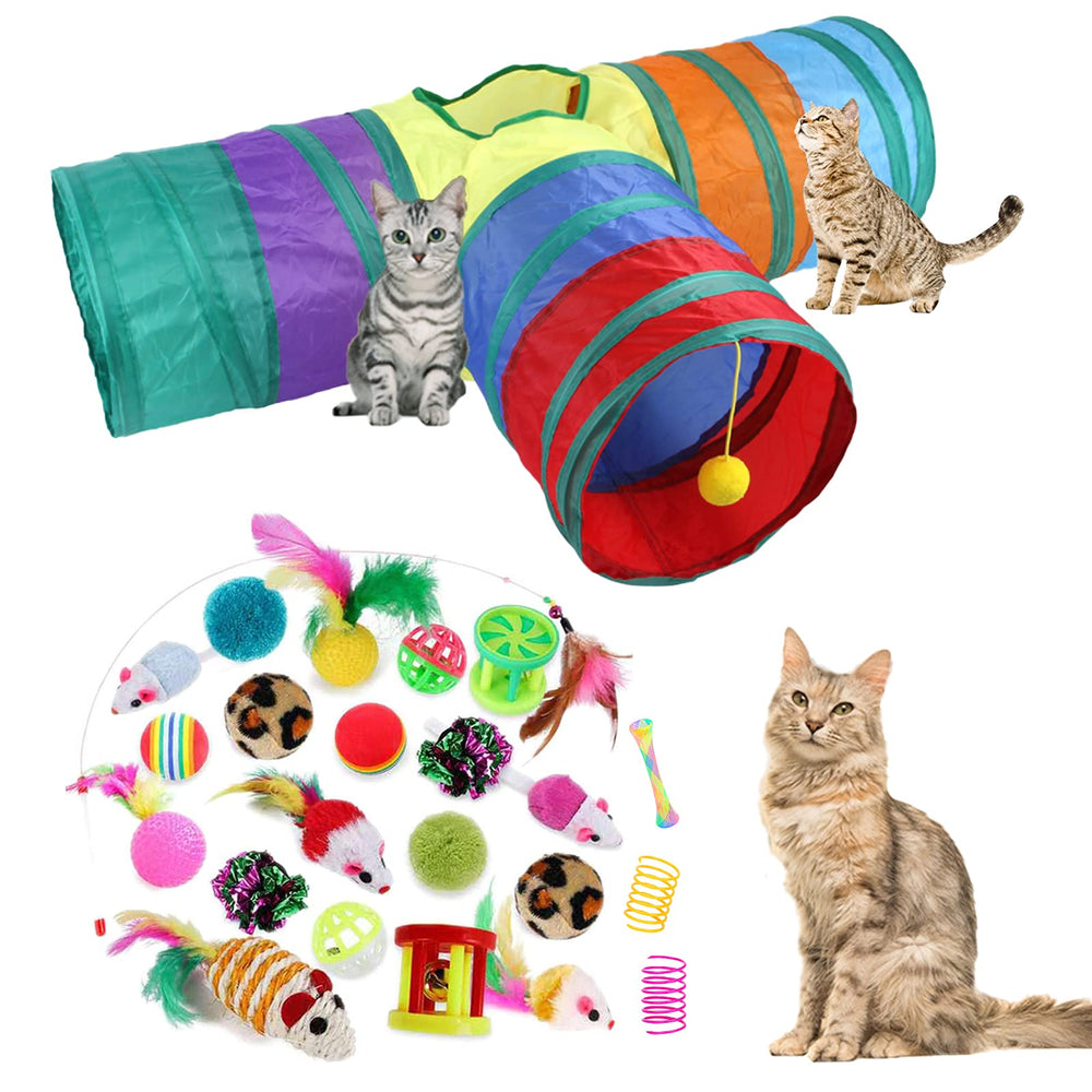 ISMARTEN 32-piece jingle ball invites playful pouncing and auditory engagement.