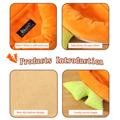 ITANDME Bunny Bed soft fabric cushions gentle naps for guinea pigs and friends.