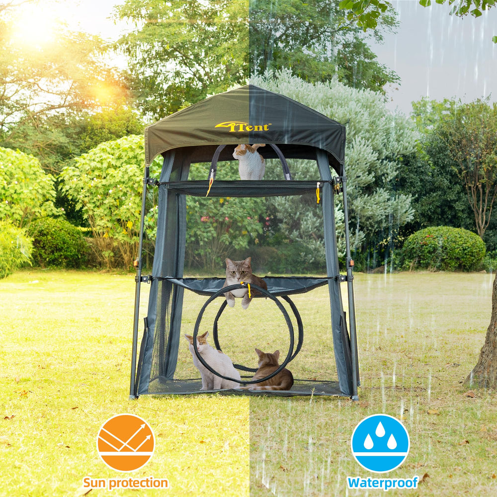ITENT breathable mesh panels offer 360-degree airflow for cooling during play