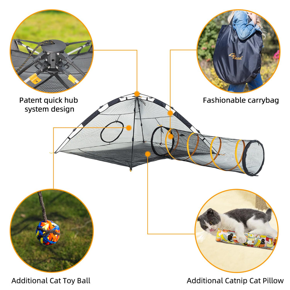 ITENT breathable mesh promotes airflow while keeping insects out.