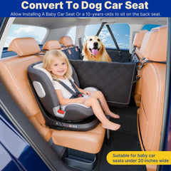 ITNAST hard bottom supports up to 400 lbs for sturdy dog rides.