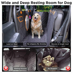 ITNAST XL five-layer design protects backseat from hair and spills.