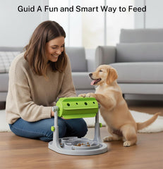 Ito Rocky slow-feeder dog toy with controlled openings for deliberate eating.