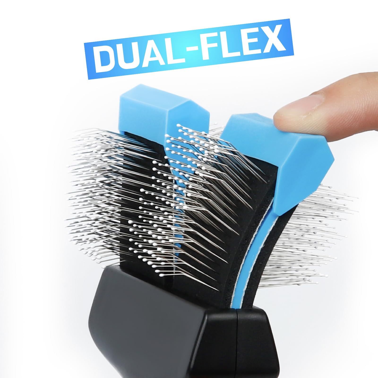 iToleeve fine bent wires reach deep coat without irritation.
