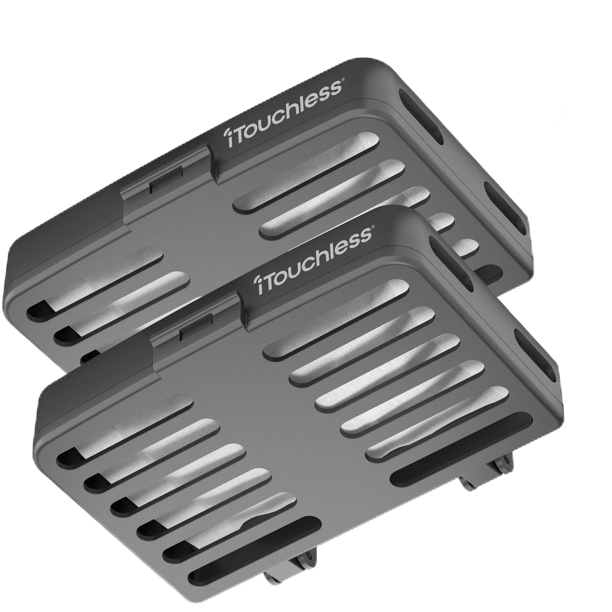 iTouchless AbsorbX in a closet neutralizes odors naturally.