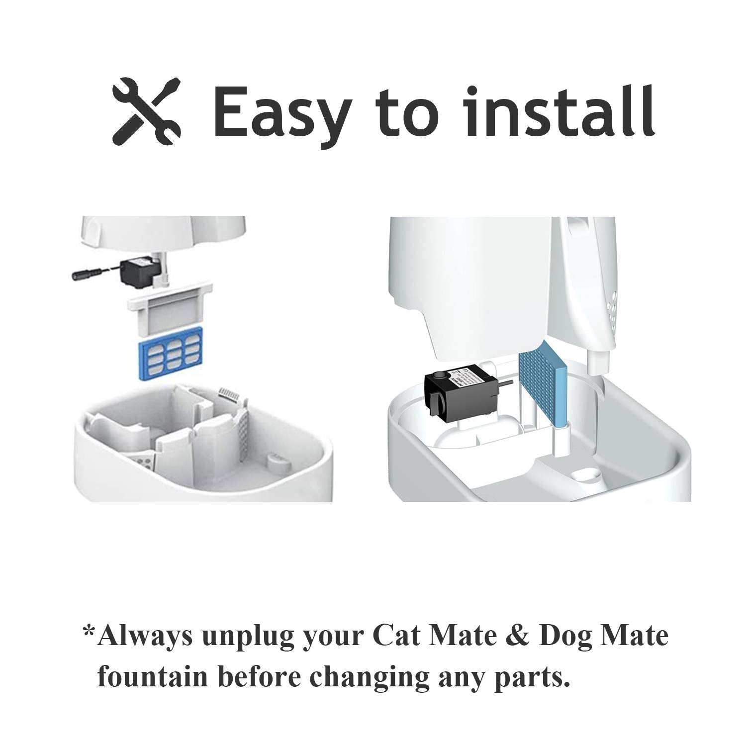 IT'S PURE EXPERT individually wrapped filters protect freshness during transport.
