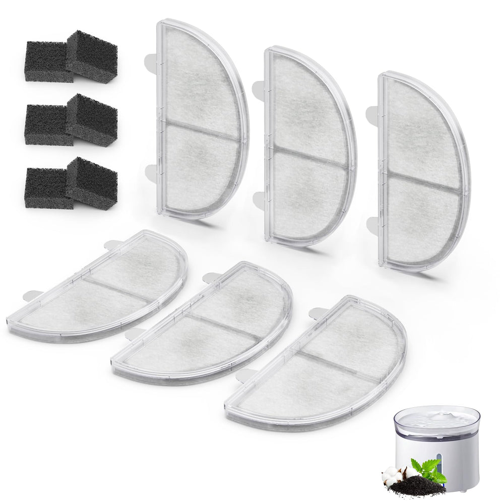 ITSCUTE cat fountain filter packaging for WF20/CF20 improves filtration setup.