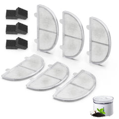 ITSCUTE cat fountain filter packaging for WF20/CF20 improves filtration setup.