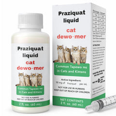 IVULTRA lvermect liquid cat bottle for easy dosing with meals