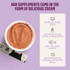 ivvi Relax for Cats vitamin B and E boost close-up suggests wellness benefits.