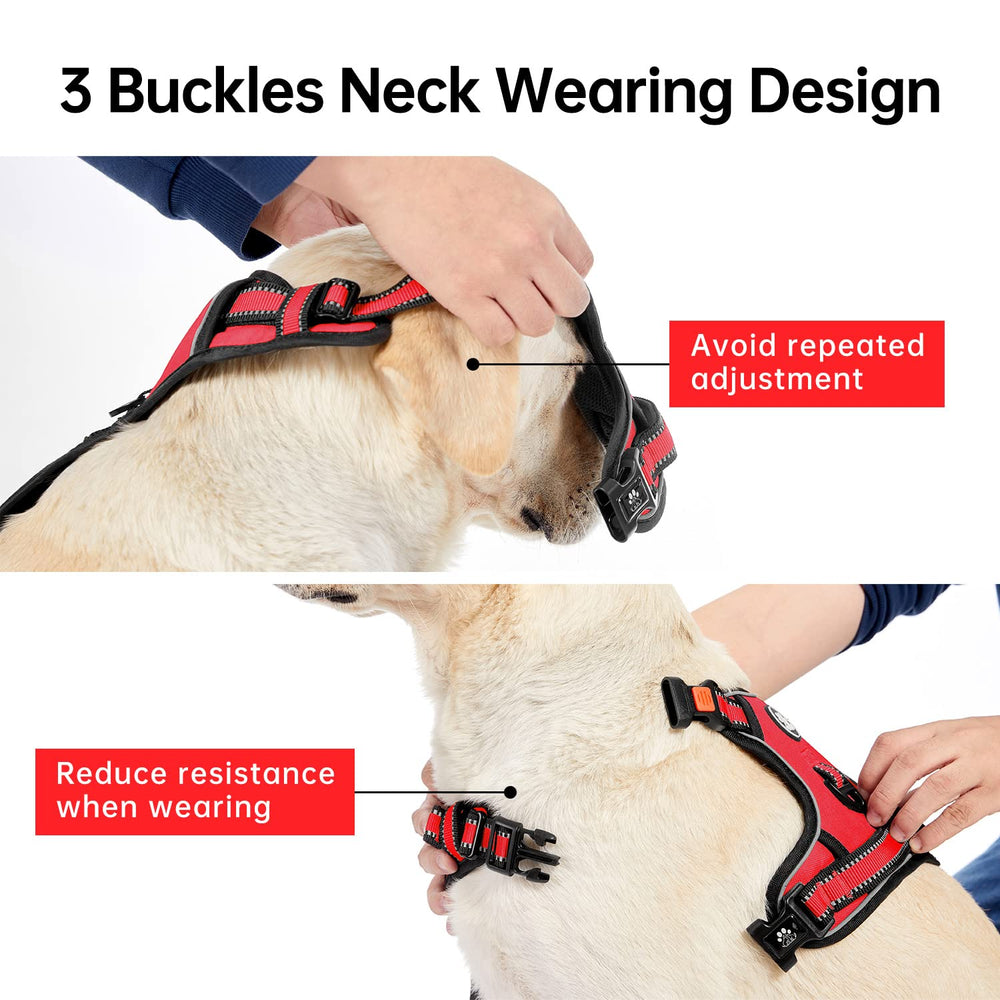 IVY&LANE No Pull harness soft handle provides close control during training