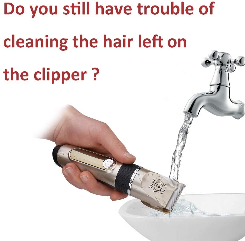 IWEEL Dog Clippers two-speed performance adapts to coat lengths