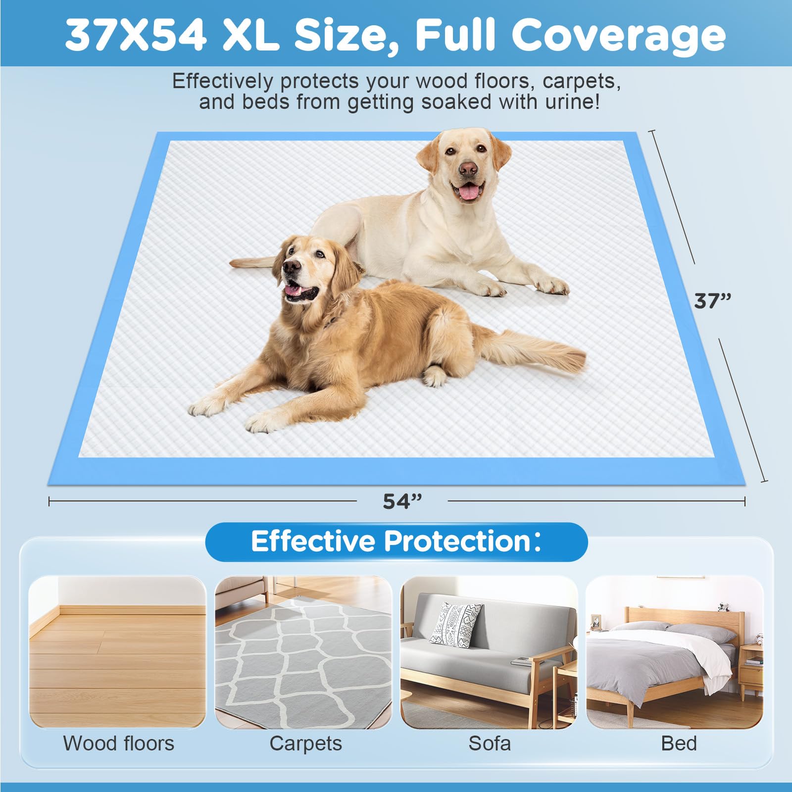 Iweepet multi-purpose pads suitable for training, travel, and space protection.