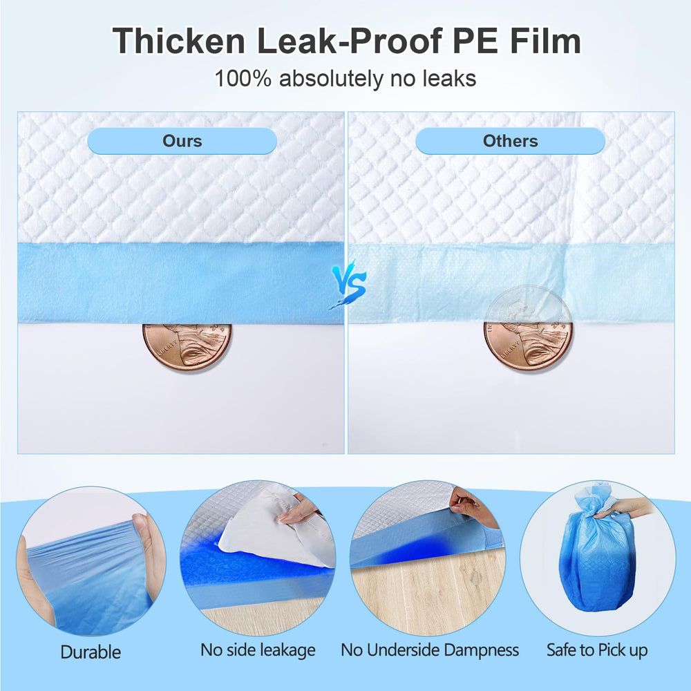 iweepet ideal for travel, kennels, litter pads, and under bowls.