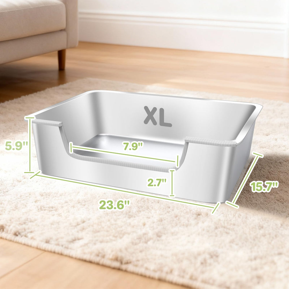 IXARO low-entry design on open top reduces kitten anxiety.